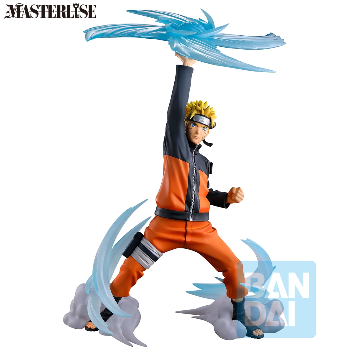 Naruto Shippuden Hidan Kakuzu Arc Ichibansho Masterlise PVC Figure Naruto Uzumaki Wind Style: Rasen Shuriken 25 cm