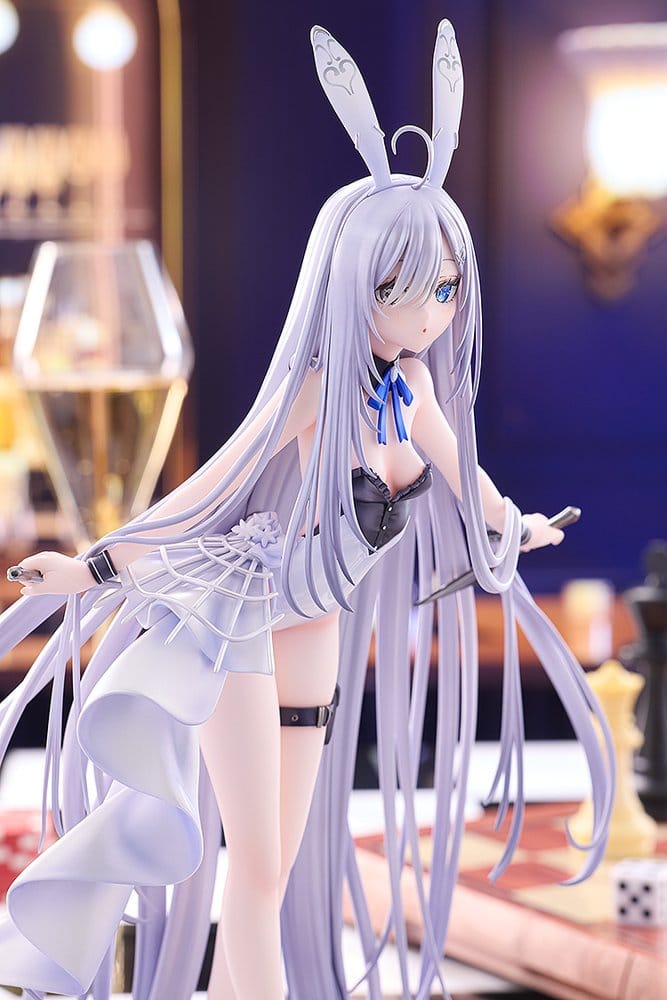 Playing Death Games to Put Food on the Table Wolf PVC Statue 1/7 Light Novel: Yuki Bunny Dress Ver. 25 cm - Afbeelding 3
