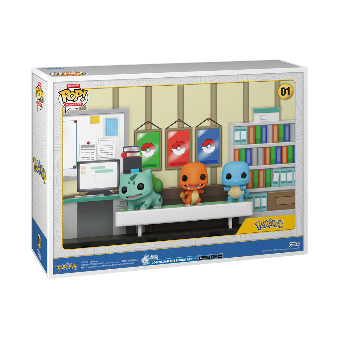 POKEMON - POP MOMENTS Deluxe N°01 - Pokemon Starters 1996 - Afbeelding 3