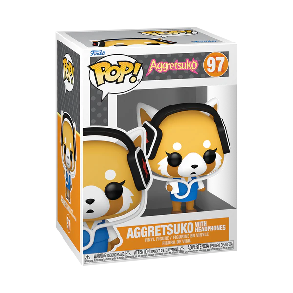 AGGRETSUKO - POP Sanrio N° 97 - Aggretsuko With Headphones - Afbeelding 2
