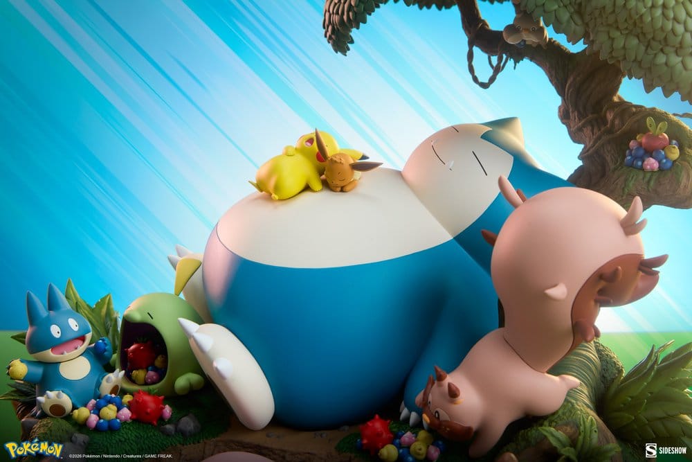 Pokémon Diorama Snorlax 33 cm - Afbeelding 3