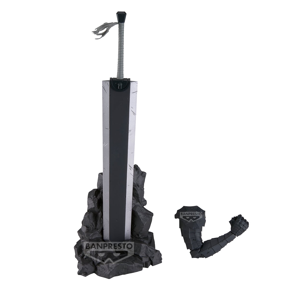 BERSERK - Guts's right arm & weapon - Figure Grandista 2/2 25cm