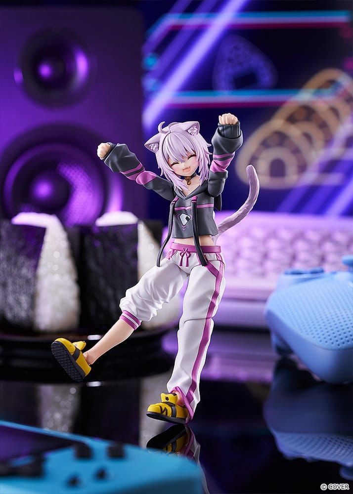 Hololive Production figma Action Figure Nekomata Okayu 14 cm - Afbeelding 5