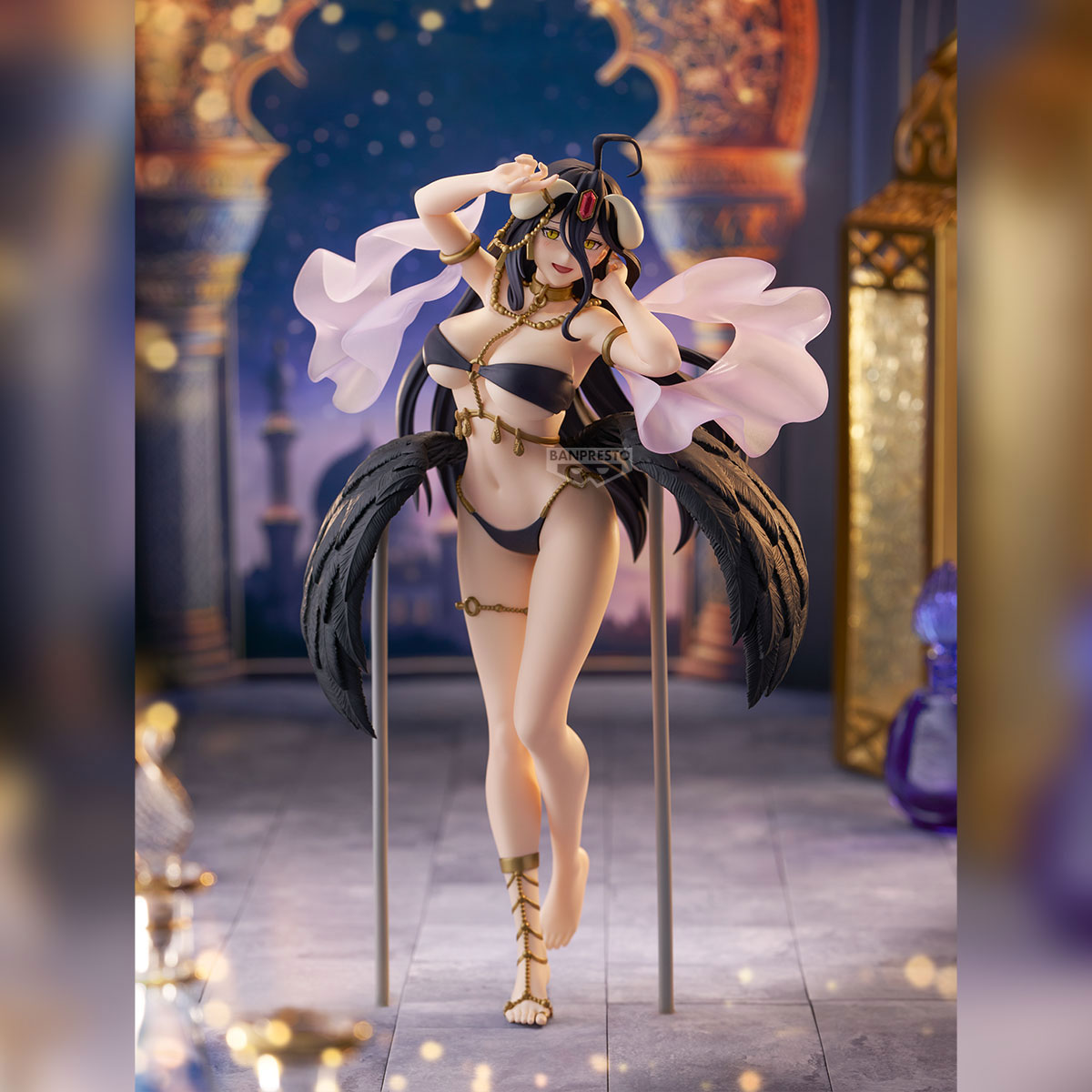 Overlord PVC Statue Classical Tuning Arabian Nights Albedo 21 cm - Afbeelding 5