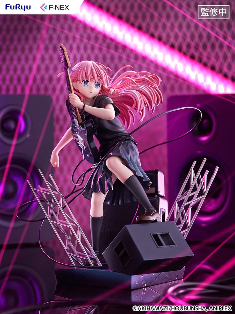 Bocchi the Rock! F:NEX PVC Figure 1/7 Hitori Gotoh Live Ver. 24 cm - Afbeelding 2