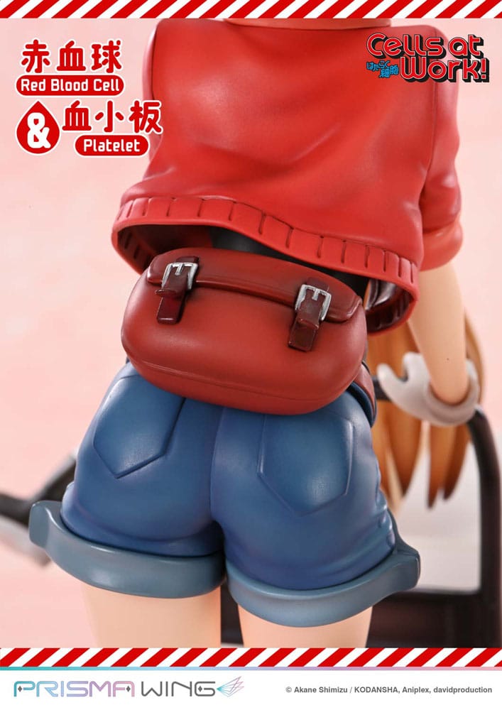 Cells at Work Prisma Wing PVC Statue Red Blood Cell & Platelet 26 cm - Afbeelding 16