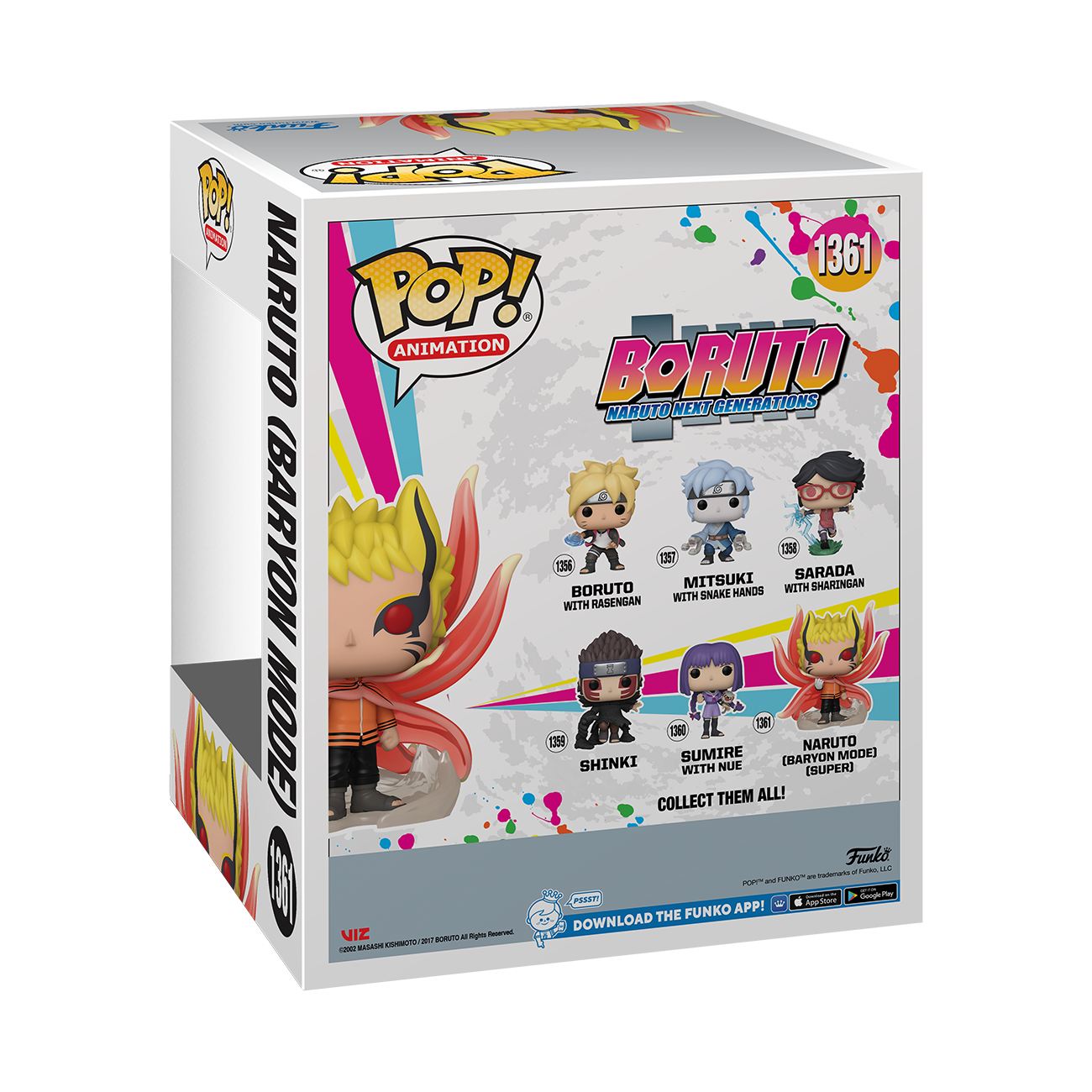 BORUTO - POP Super 6" N° 1361 - Baryon Naruto - Afbeelding 4