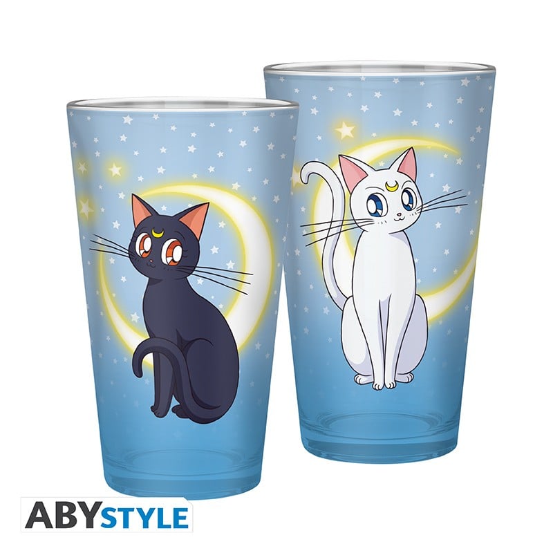 SAILOR MOON - Luna & Artemis - XXL Glass 400ml - Afbeelding 3