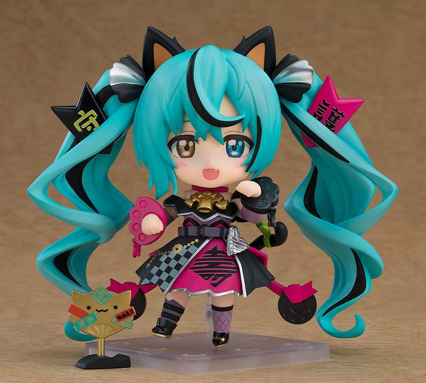 Character Vocal Series 01 Nendoroid Action Figure Hatsune Miku: Black Maneki Miku Ver. 10 cm - Afbeelding 2