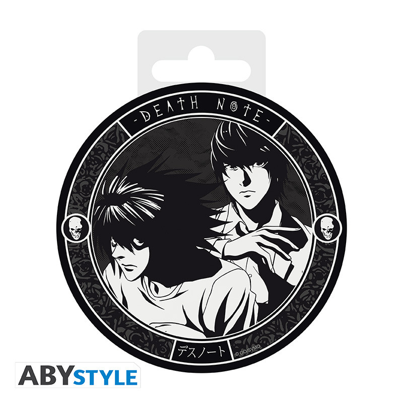 Death Note Ceramic Coasters L & Light