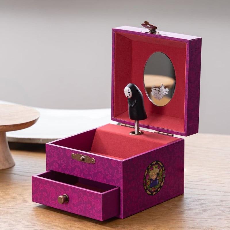 Studio Ghibli Spirited Away Musical Jewellery box No Face
