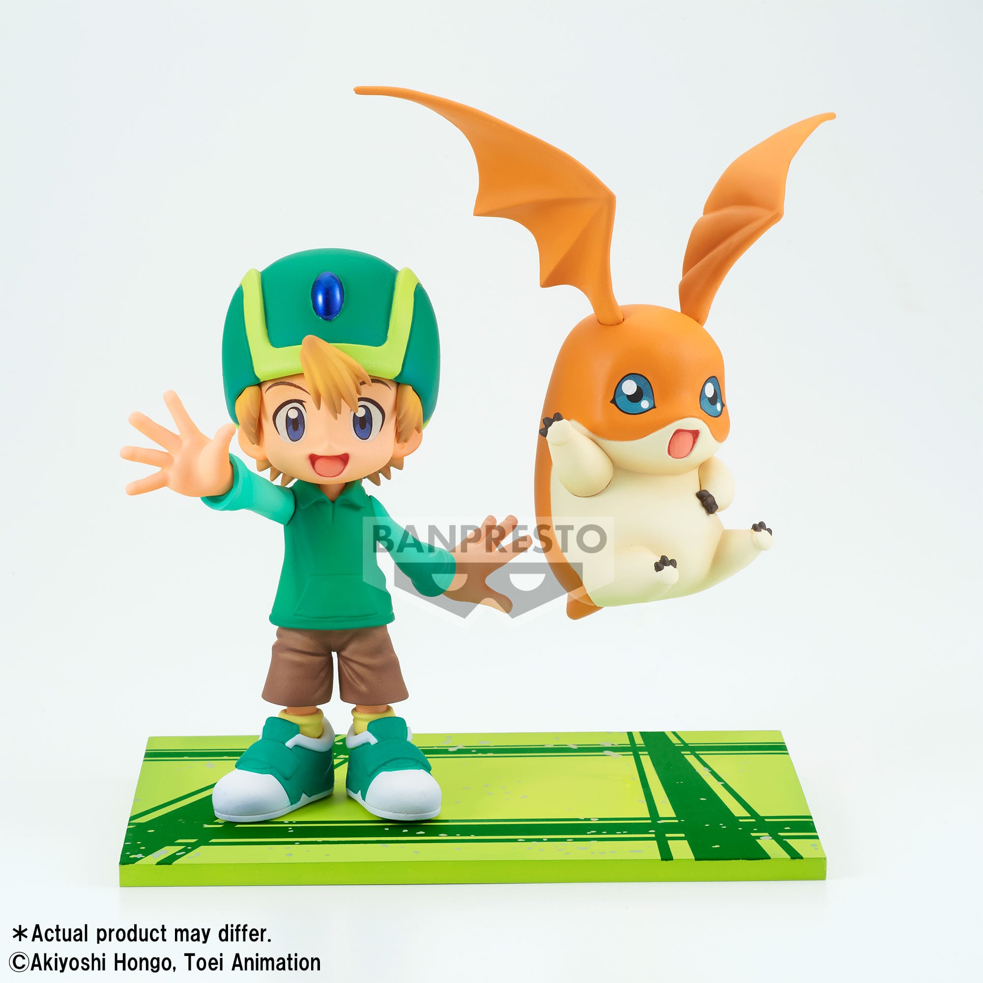 Digimon DXF Adventure Archives PVC Statue Takeru & Patamon 11 cm