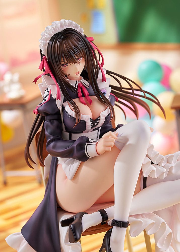 Hanikami Kanojo PVC Statue 1/6 Maid Maison Kasane Minazumi Illustration by Piromizu 21 cm - Afbeelding 8