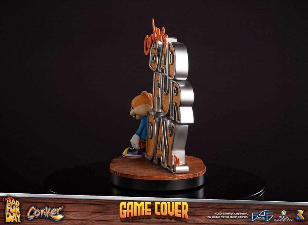 Conker´s Bad Fur Day Statue Game Cover Exclusive Edition 45 cm - Afbeelding 6