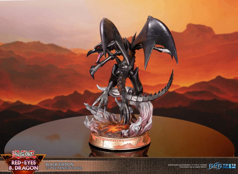 Yu-Gi-Oh! PVC Statue Red-Eyes B. Dragon Black Colour 33 cm - Afbeelding 19