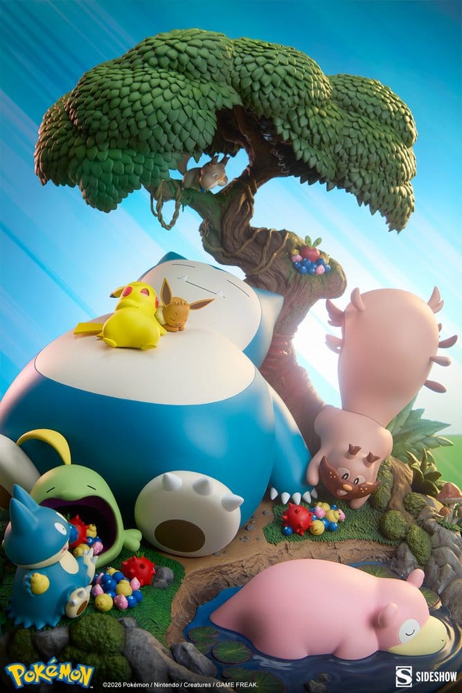 Pokémon Diorama Snorlax 33 cm - Afbeelding 4