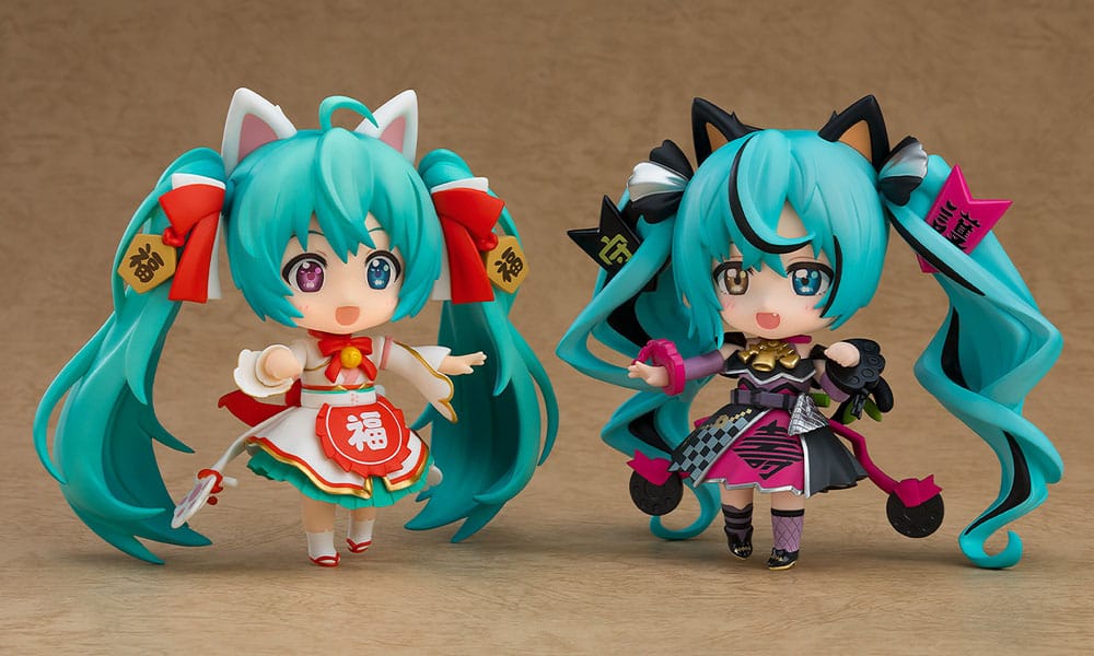 Character Vocal Series 01 Nendoroid Action Figure Hatsune Miku: Black Maneki Miku Ver. 10 cm - Afbeelding 7