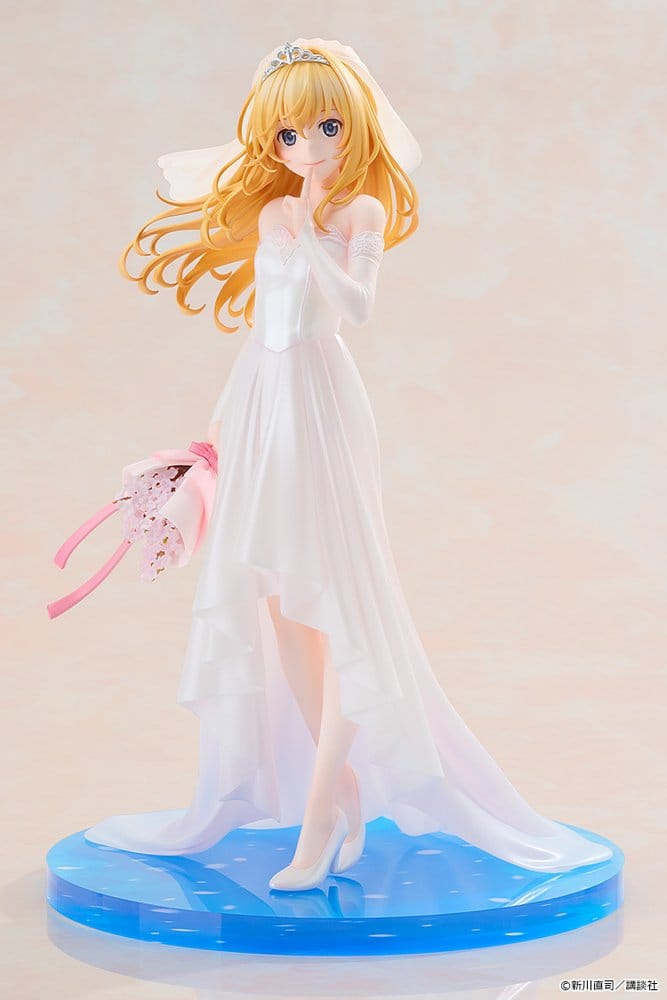 Your Lie in April G.S. Collection PVC Figure 1/7 Kaori Miyazono Wedding Dress Ver. 22 cm - Afbeelding 3