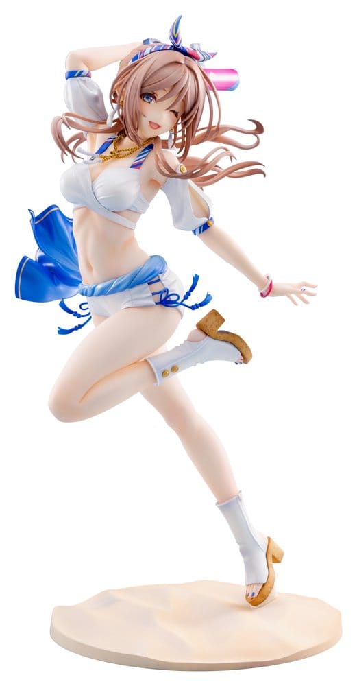 The Idolmaster Gakuen PVC Figure 1/7 Himesaki Rinami Kimi to Semi Blue Ver. 27 cm