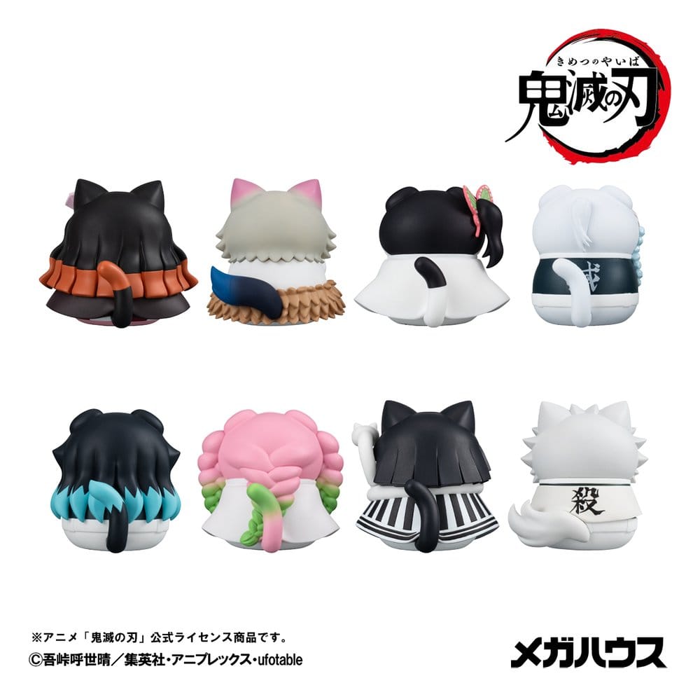 Demon Slayer: Kimetsu no Yaiba Mega Cat Project Minifigures 6 cm Demon Slayer Fortune Cats ver. 02 Blind Box Display (8) (Repeat) - Afbeelding 11