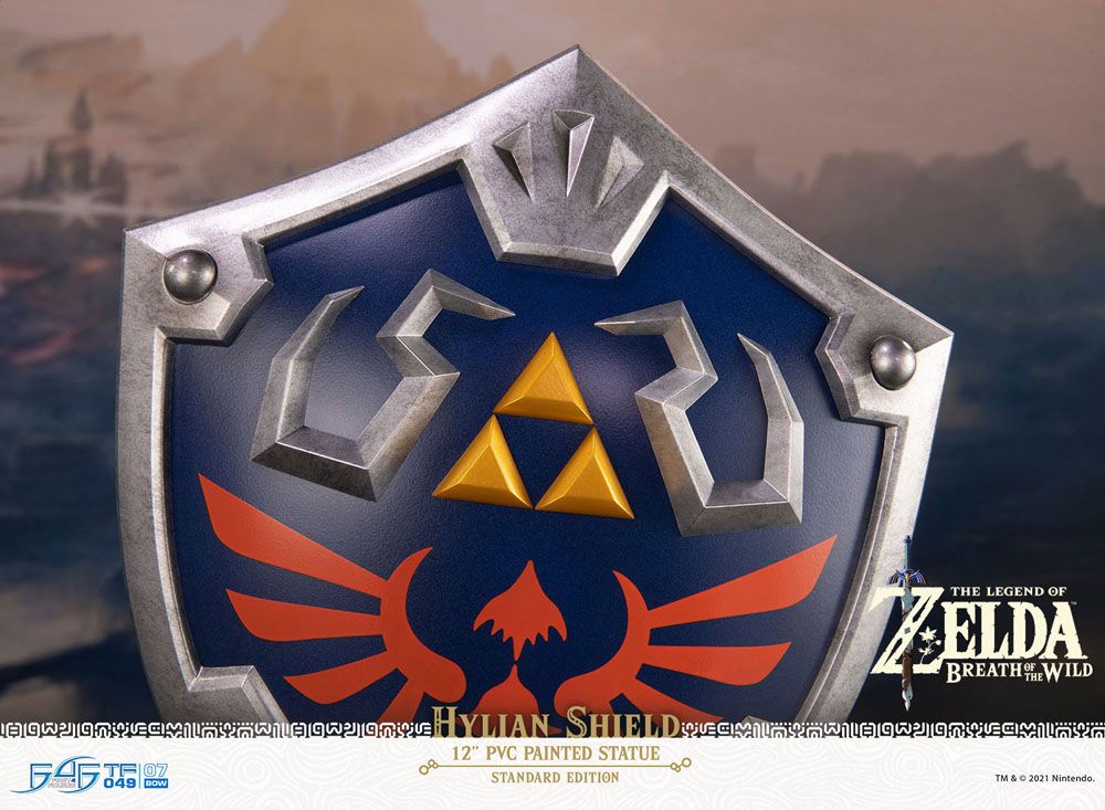 The Legend of Zelda Breath of the Wild PVC Statue Hylian Shield Standard Edition 29 cm - Afbeelding 14