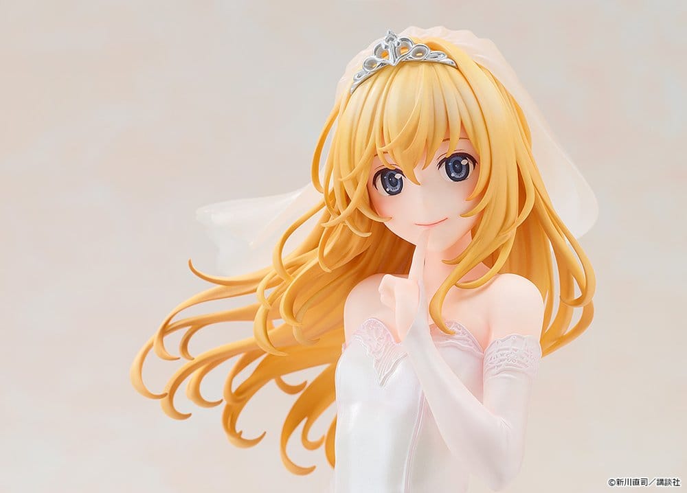 Your Lie in April G.S. Collection PVC Figure 1/7 Kaori Miyazono Wedding Dress Ver. 22 cm - Afbeelding 7