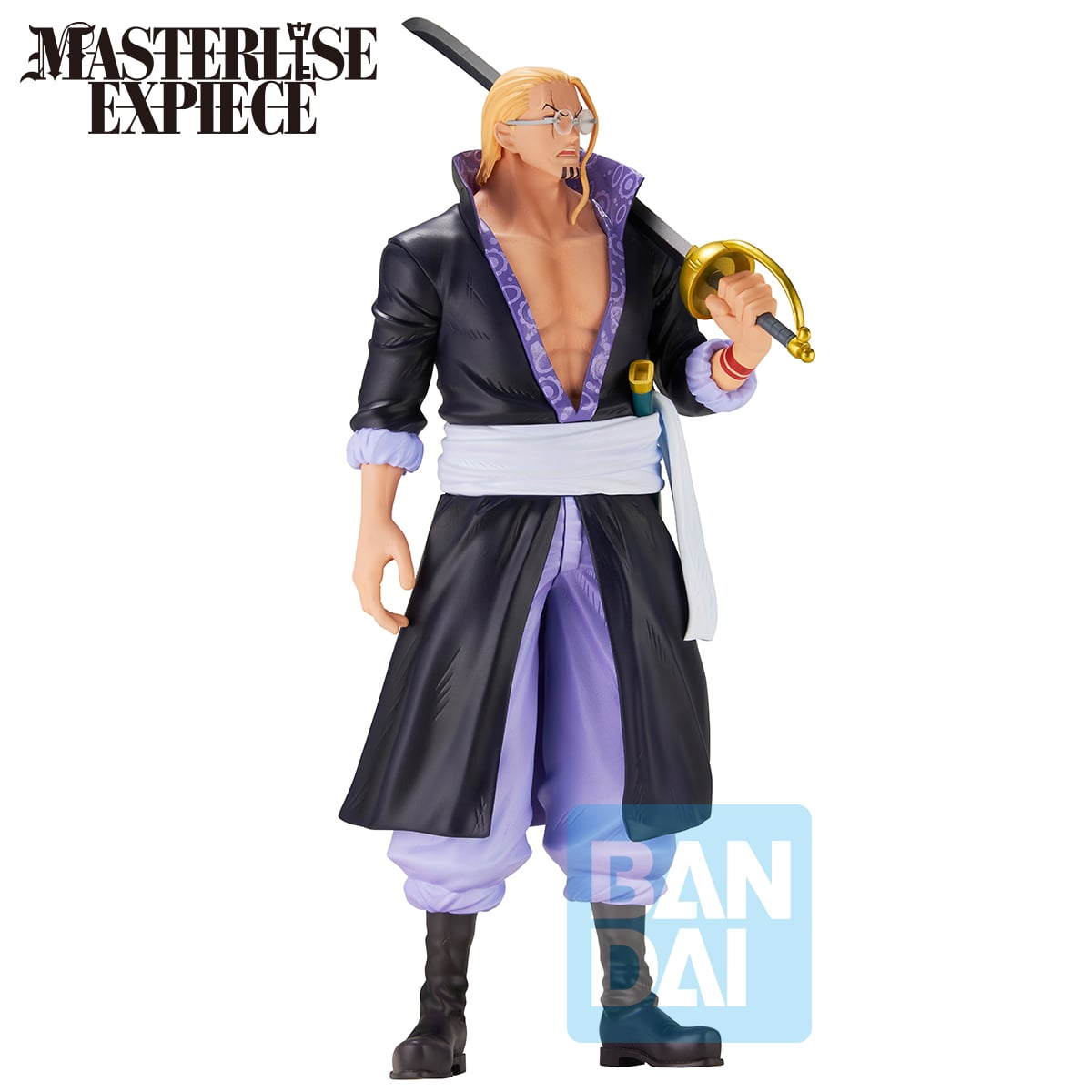 One Piece Roger Pirates Ichibansho Statue Silvers Rayleigh 21 cm