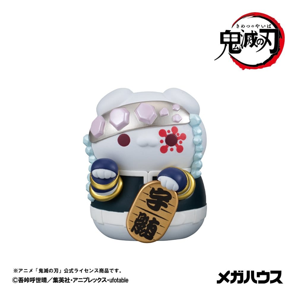 Demon Slayer: Kimetsu no Yaiba Mega Cat Project Minifigures 6 cm Demon Slayer Fortune Cats ver. 02 Blind Box Display (8) (Repeat) - Afbeelding 5