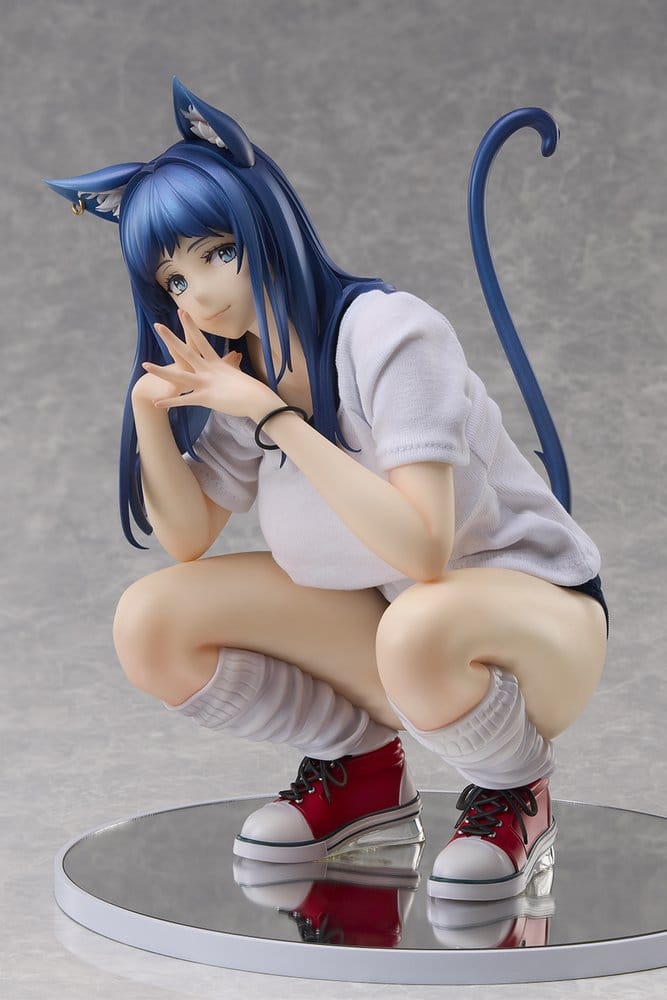 Original Character PVC Statue 1/4 Shizune Hisaka P.E. Uniform Ver. 26  cm