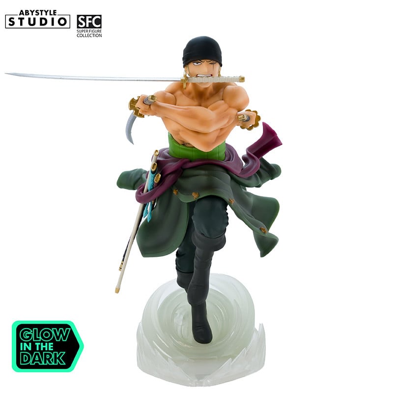 ONE PIECE Figurine Zoro Glow in the Dark - Afbeelding 3