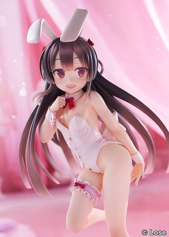 Maitetsu Last Run!! Statue 1/3 Hachiroku: White Bunny Ver. 40 cm - Afbeelding 10