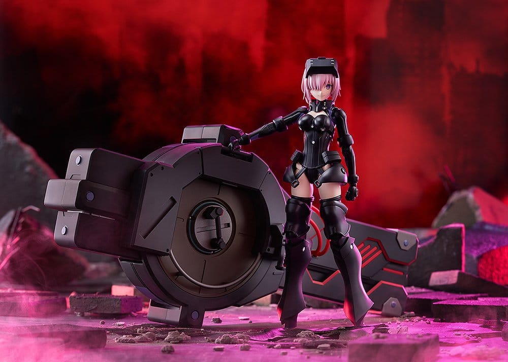 Fate/Grand Order Plamatea Plastic Model Kit Shielder/Mash Kyrielight (Ortinax) Black Barrel Edition 17 cm - Afbeelding 6