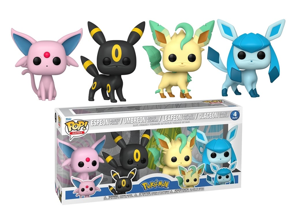 POKEMON - POP Games - 4PK Eevee (Elemental Evolutions)