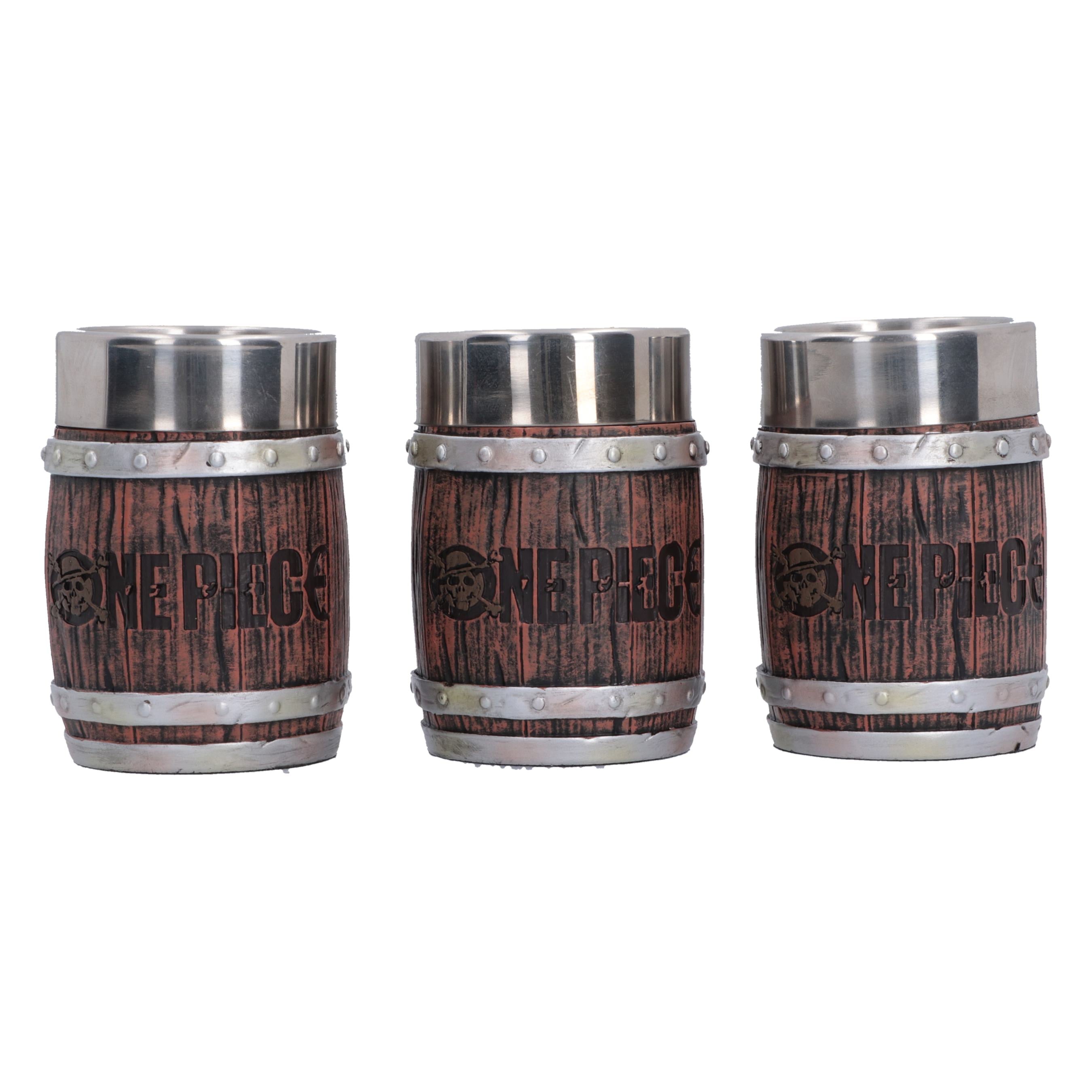 One Piece Set of 3 Shot Glasses Barrel - Afbeelding 3