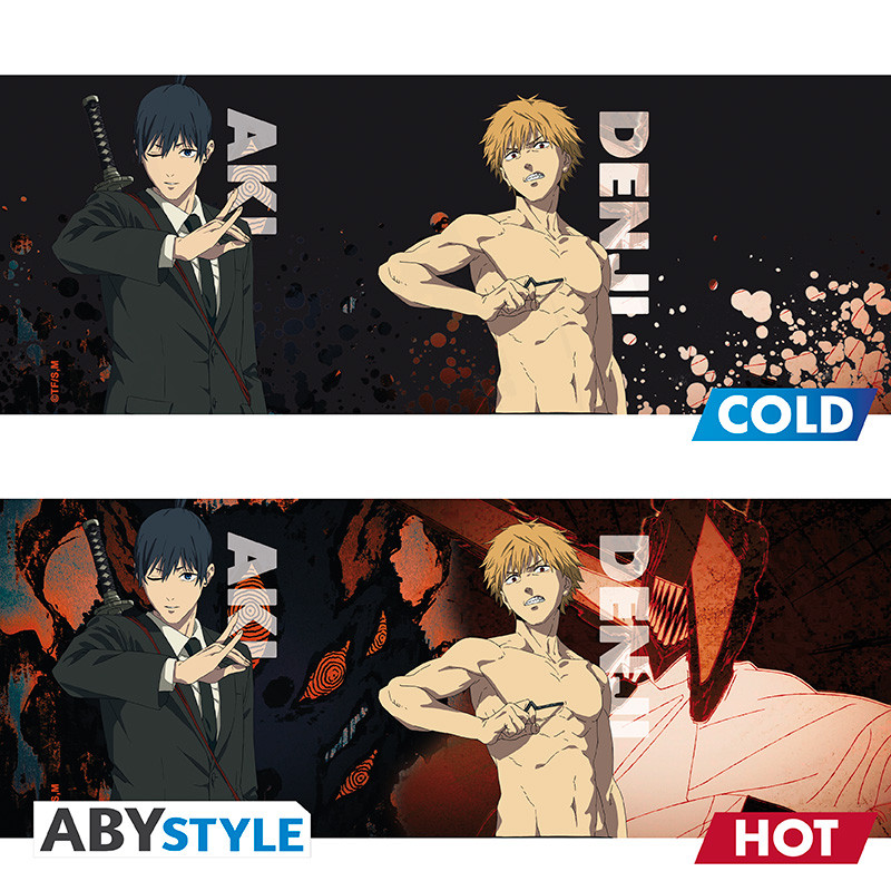 CHAINSAW MAN Mug Heat Change Denji & Aki - Afbeelding 3