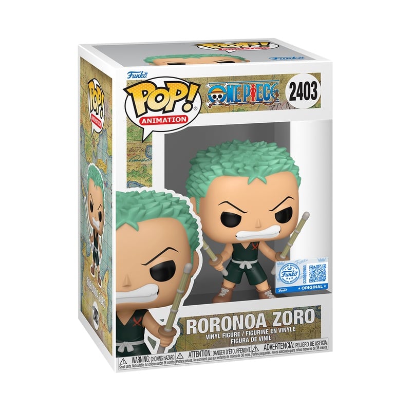ONE PIECE - POP Animation N° 2403 - Kid Zoro with Katana - Afbeelding 2