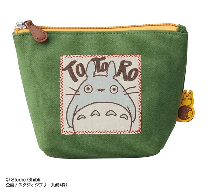 My Neighbor Totoro Pouch Totoro Autumn Green