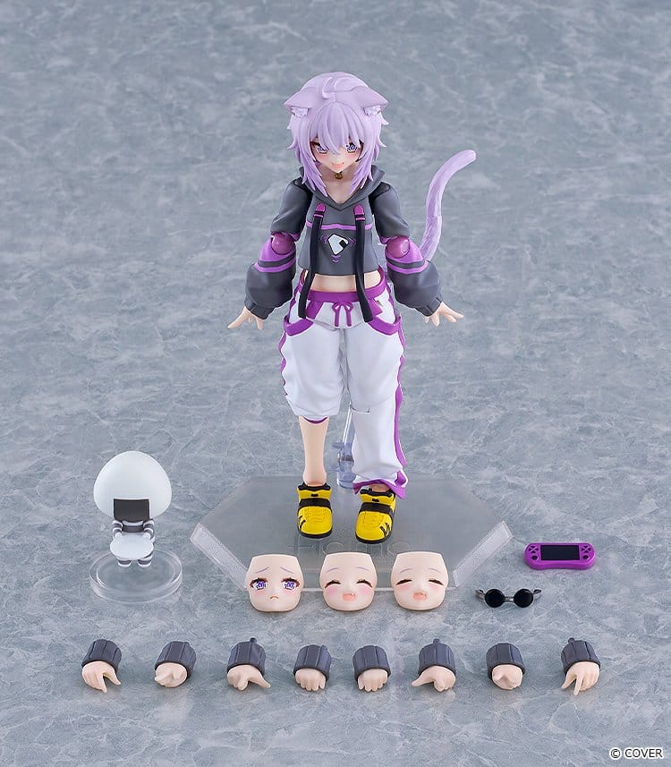 Hololive Production figma Action Figure Nekomata Okayu 14 cm - Afbeelding 14