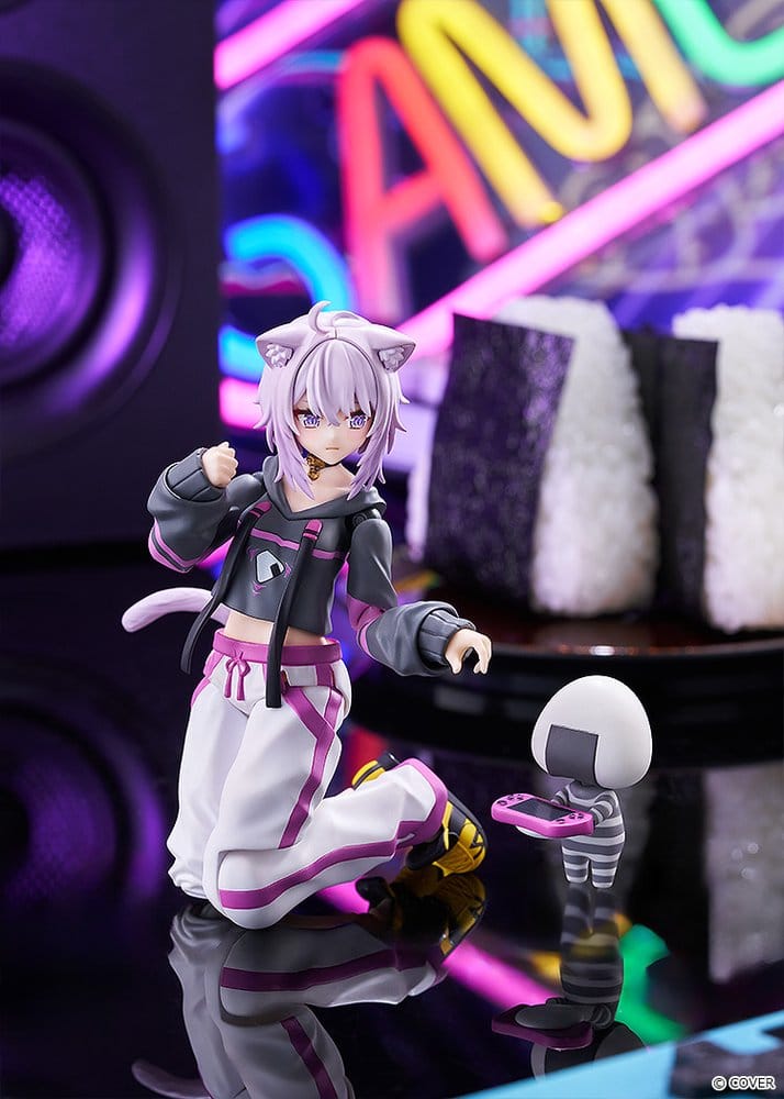 Hololive Production figma Action Figure Nekomata Okayu 14 cm - Afbeelding 4