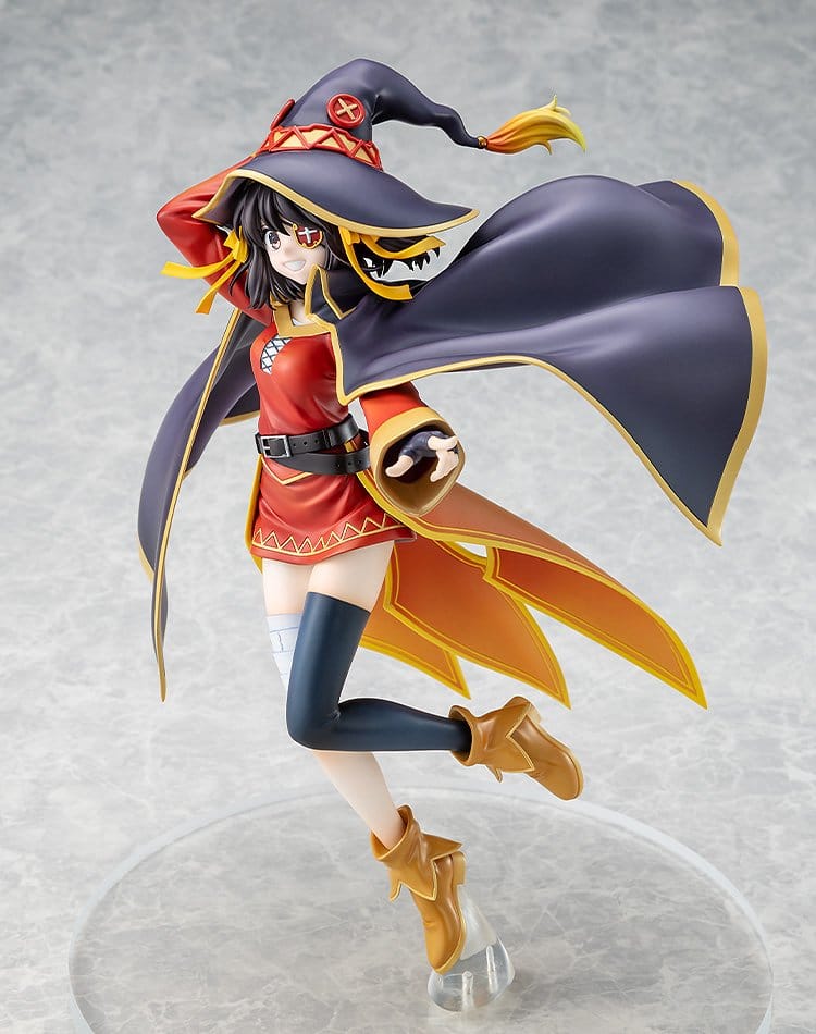 Konosuba x Haruhi Suzumiya PVC Figure 1/7 Haruhi Suzumiya Megumin Collaboration Ver. Illustration by Noizi Ito 25 cm - Afbeelding 4