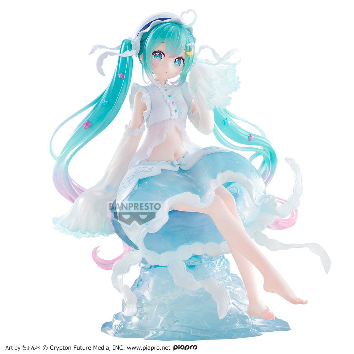 Hatsune Miku Banpresto Evolve Clearluxe PVC Figure Jellyfish 20 cm