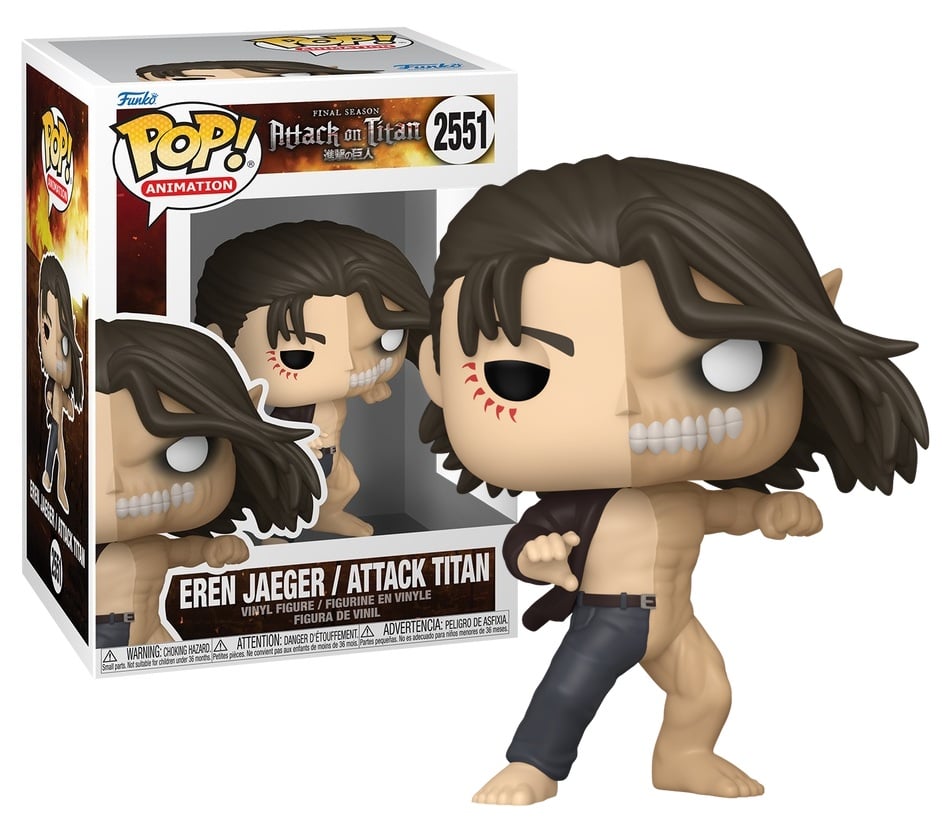 ATTACK ON TITAN SPLIT - POP Animation N° 2551 - Attack Titan