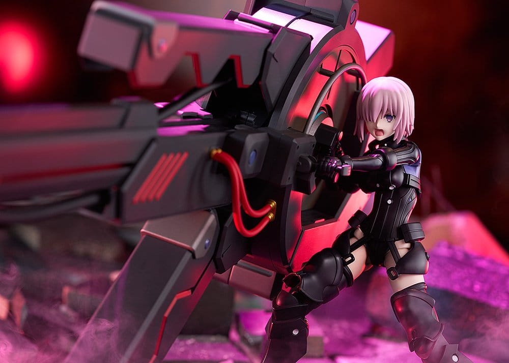 Fate/Grand Order Plamatea Plastic Model Kit Shielder/Mash Kyrielight (Ortinax) Black Barrel Edition 17 cm - Afbeelding 4