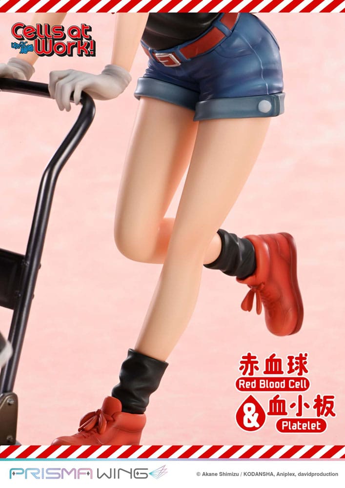 Cells at Work Prisma Wing PVC Statue Red Blood Cell & Platelet 26 cm - Afbeelding 17