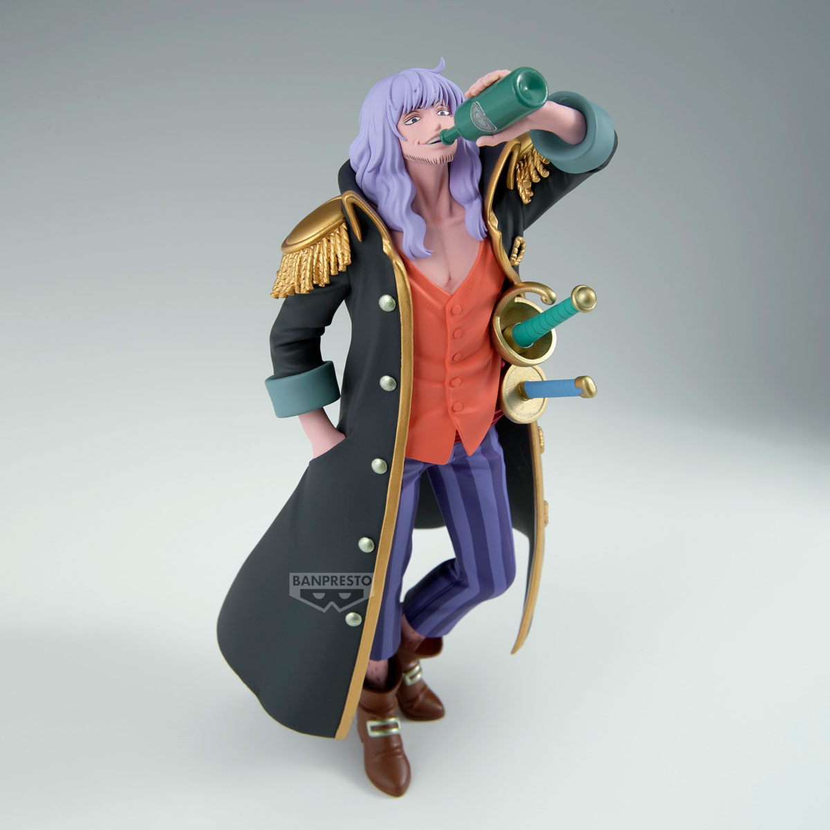 One Piece Battle Record Collection Extra PVC Statue Captain John 21 cm - Afbeelding 3