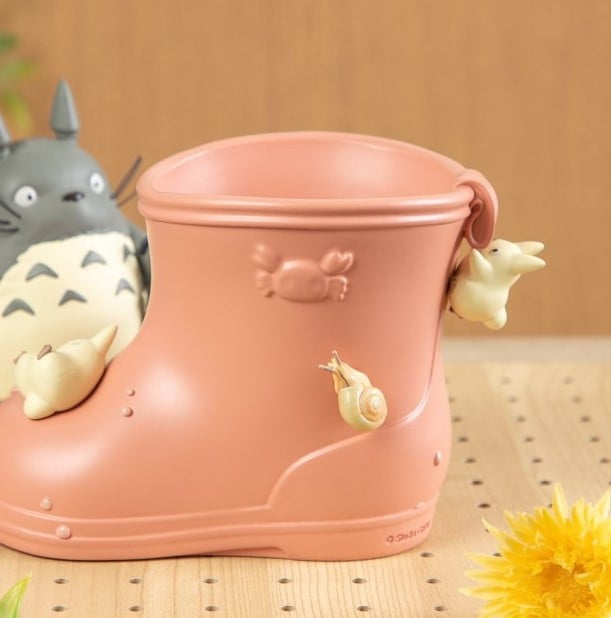 My Neighbor Totoro Diorama Planter Mei's rain boots 13cm - Afbeelding 2