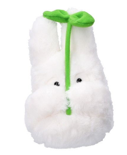 My Neighbor Totoro Nakayoshi Plush Figure Small Totoro with leaf 19 cm