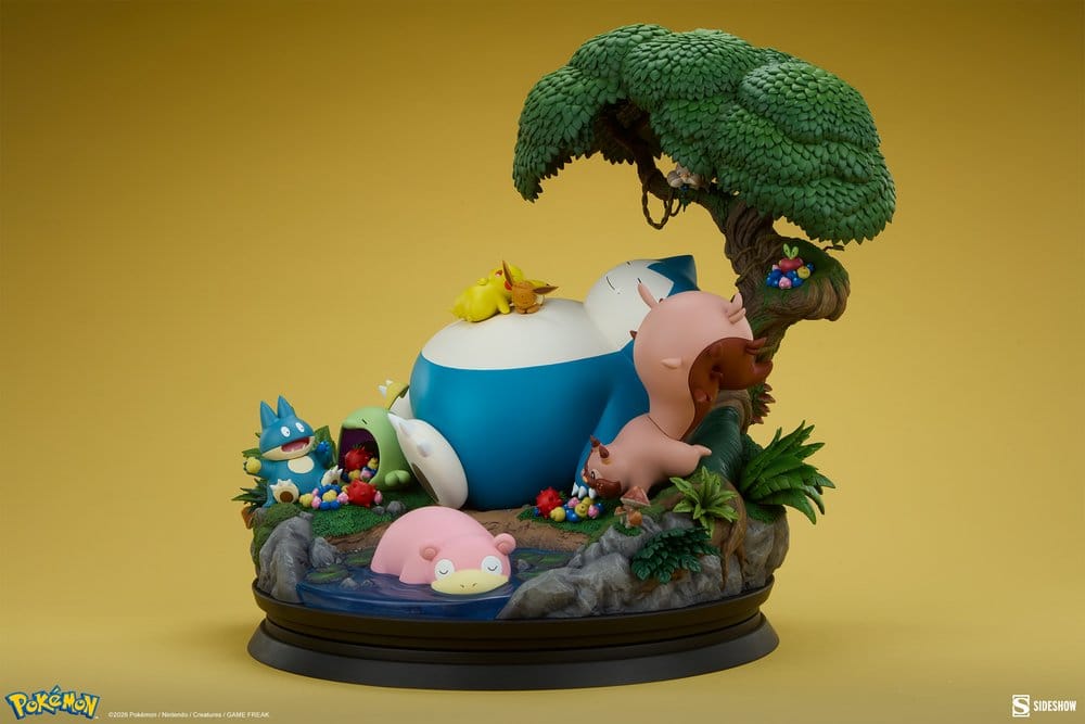 Pokémon Diorama Snorlax 33 cm - Afbeelding 9