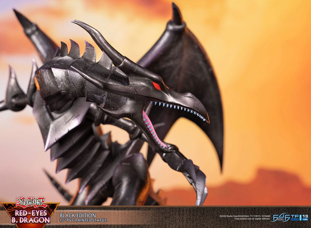 Yu-Gi-Oh! PVC Statue Red-Eyes B. Dragon Black Colour 33 cm - Afbeelding 26