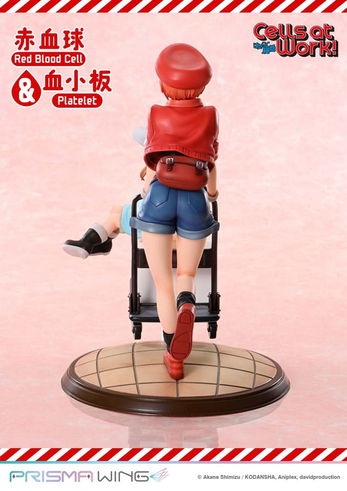 Cells at Work Prisma Wing PVC Statue Red Blood Cell & Platelet 26 cm - Afbeelding 6